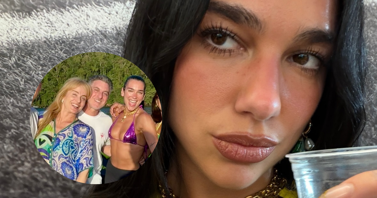 tudo o que rolou na visita de Dua Lipa à mansão de Angélica e Luciano Huck antes do show no Rio!