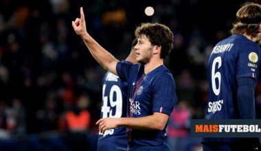 VÍDEO: João Neves marca, Nuno Mendes assiste e PSG segura liderança