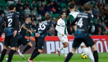 O Sporting teve os pés de cristal de Francisco Trincão para estilhaçar o Marinhense