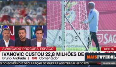 «A ira de Mourinho foi completa e coletiva, mas houve disparos para Ivanović, Tomás Araújo e Barrenechea» - Maisfutebol