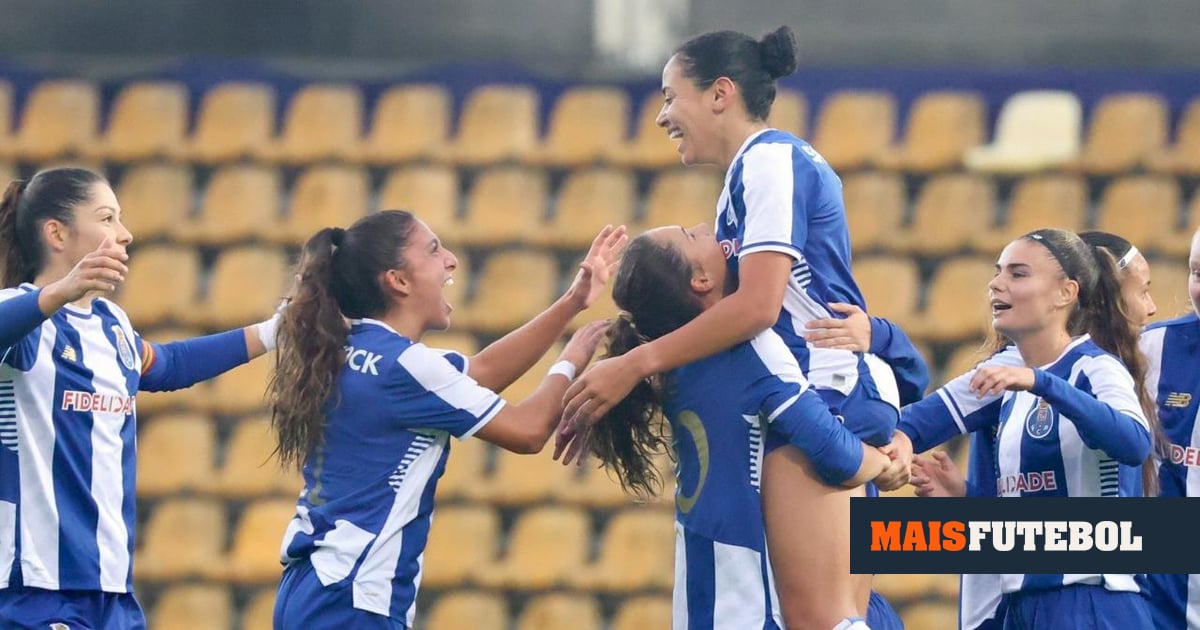 Taça feminina: FC Porto afasta equipa da Liga, Benfica e Sporting goleiam