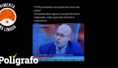 Líder da comunidade do Bangladesh disse que “o PS prometeu-nos apoio em troca de votos”? – Polígrafo