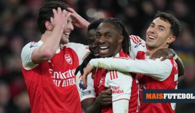 VÍDEO: Arsenal goleia Tottenham com hat-trick de Eze