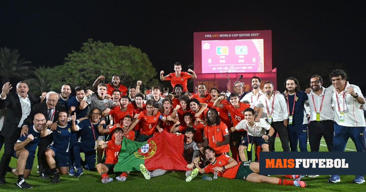 Mundial Sub-17: Portugal vence Brasil nos penáltis e joga final histórica