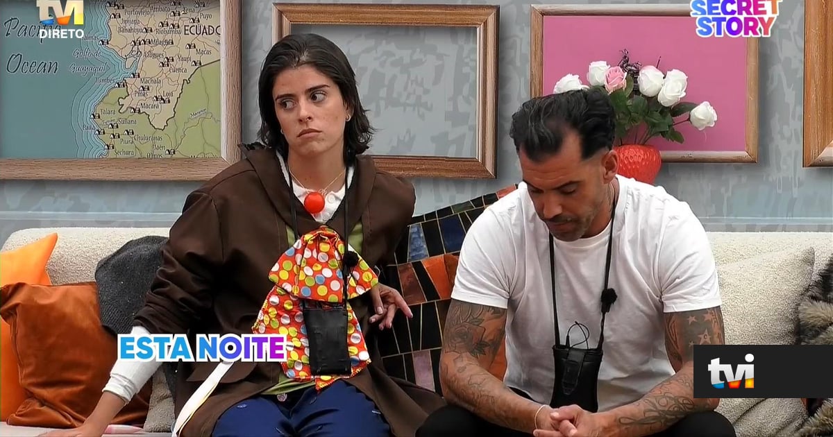 «Estás aí com esse ar de gozo...»: Em momento vulnerável, Bruna ataca Leandro e faz-lhe olhar ameaçador? - Secret Story