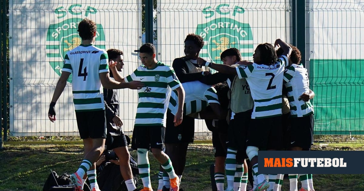 VÍDEO: Sporting garante apuramento para a fase a eliminar da Youth League