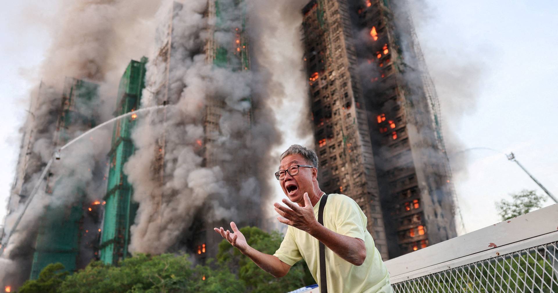 Incêndio em Hong Kong: imagens impressionantes mostram dimensão da tragédia