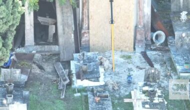 Cadáveres "misturados e jogados fora", "atentado contra os mortos": Alhos Vedros, ato de "puro vandalismo" no cemitério