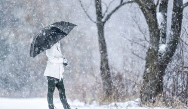 consulte as primeiras tendências de frio, chuva e neve