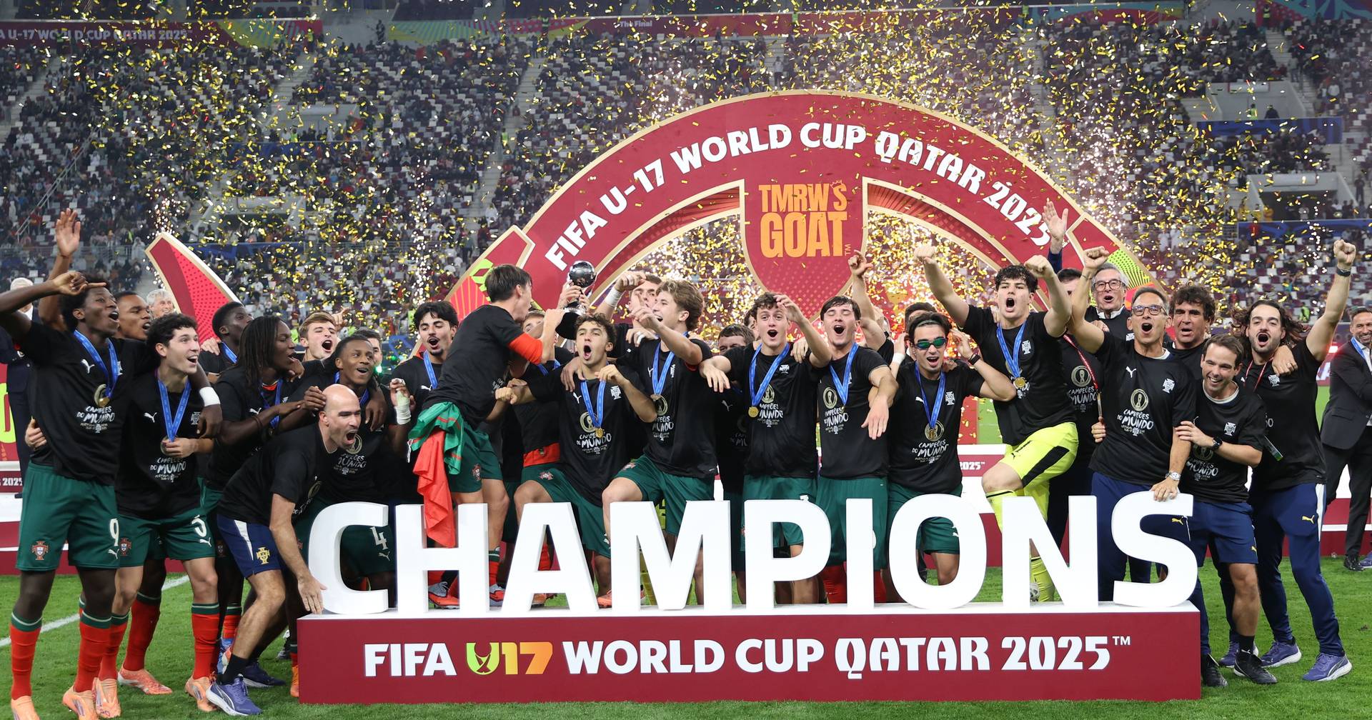 Portugal conquista Mundial sub-17 pela primeira vez