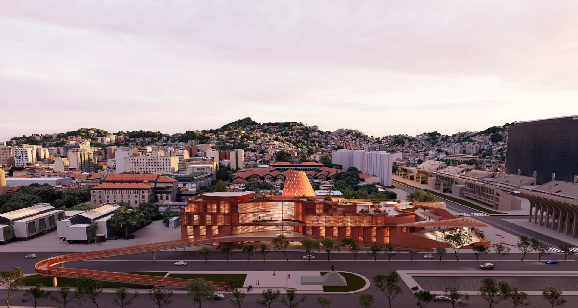 Kéré Architecture apresenta projeto de biblioteca pública no Rio de Janeiro em homenagem à herança afro-brasileira