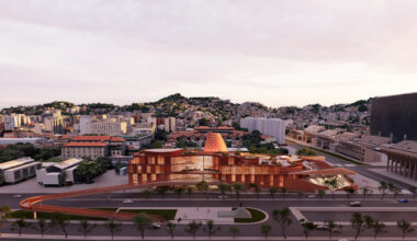 Kéré Architecture apresenta projeto de biblioteca pública no Rio de Janeiro em homenagem à herança afro-brasileira