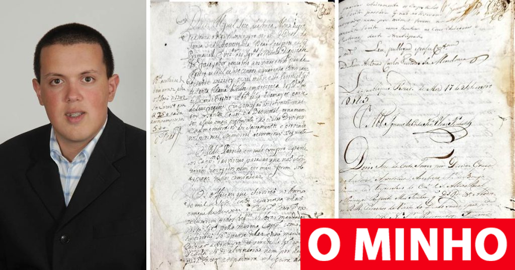 Investigador compra livro com mais de 300 anos sobre Vila Verde e doa-o ao Arquivo de Braga