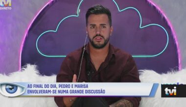Após discussão feia com Marisa, Pedro esclarece tudo: «Eu fiquei mesmo sentido...» - Secret Story