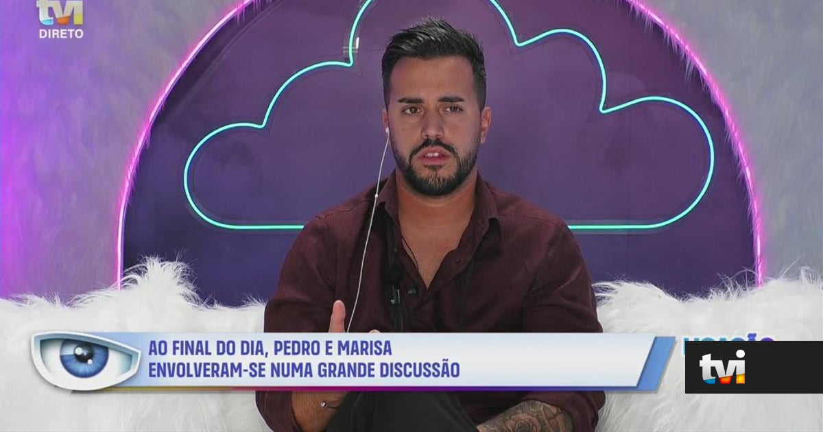Após discussão feia com Marisa, Pedro esclarece tudo: «Eu fiquei mesmo sentido...» - Secret Story