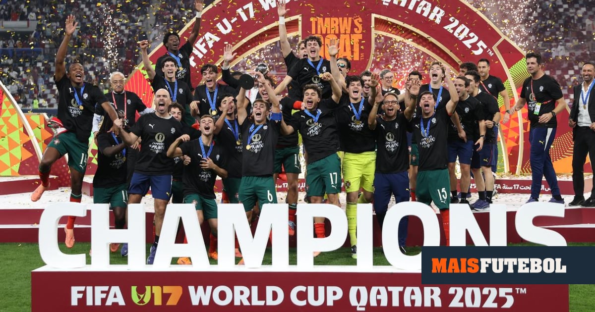 «Benfica tem um diamante nas mãos»: a reação no estrangeiro ao título dos sub-17