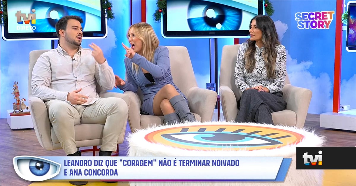 Discussão entre Zaza e Teresa acende-se quando o tema é o 'ato de coragem' de Liliana. Veja a reação hilariante de Nuno Eiró - Secret Story