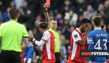 Sp. Braga: Zalazar pediu desculpa pela expulsão no balneário