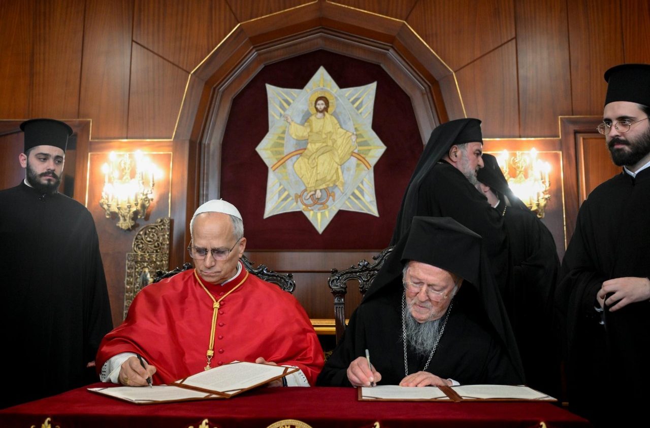 Declaração Conjunta Papa Leão e Patriarca Bartolomeu I: a meta da unidade cristã