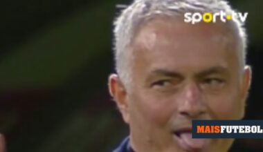 VÍDEO: a reação de Mourinho aos pedidos de vermelho a Prestianni