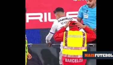 VÍDEO: Martín Fernandez vê o amarelo... por roubar a maca aos bombeiros