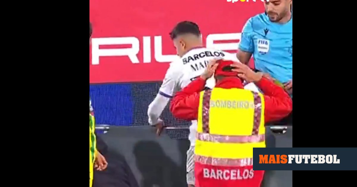 VÍDEO: Martín Fernandez vê o amarelo... por roubar a maca aos bombeiros