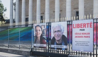 Cécile Kohler e Jacques Paris. Macron anuncia a libertação de dois franceses detidos no Irão