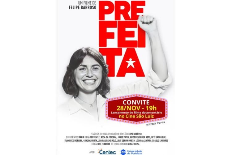 Documentário conta a história da primeira prefeita de Fortaleza