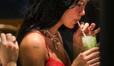 Dua Lipa bebe caipirinha e se diverte com os amigos na Gávea | Celebridades
