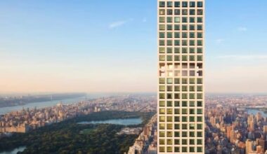 Edifício residencial feito para bilionários em Nova York corre o risco de desabar - Correio Braziliense