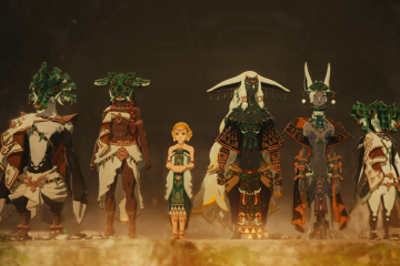 Os Sábios visto brevemente em TOTK ganham uma profundidade especial nessa aventura da Koei.