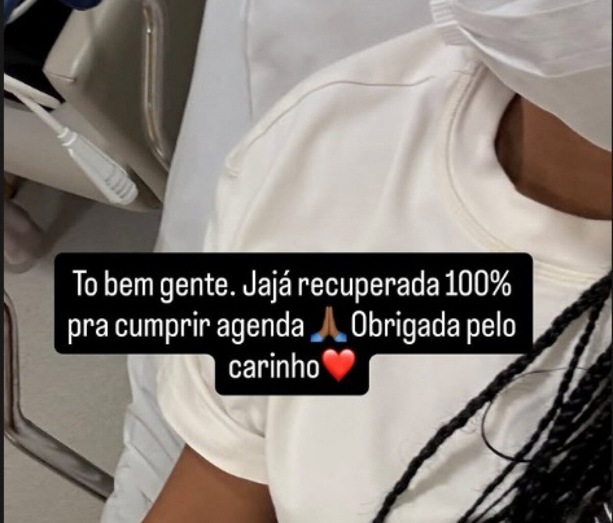 Negra Li cancela participação em show e revela problema de saúde | Celebridades