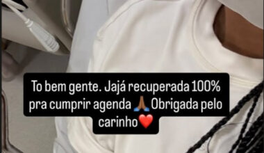 Negra Li cancela participação em show e revela problema de saúde | Celebridades