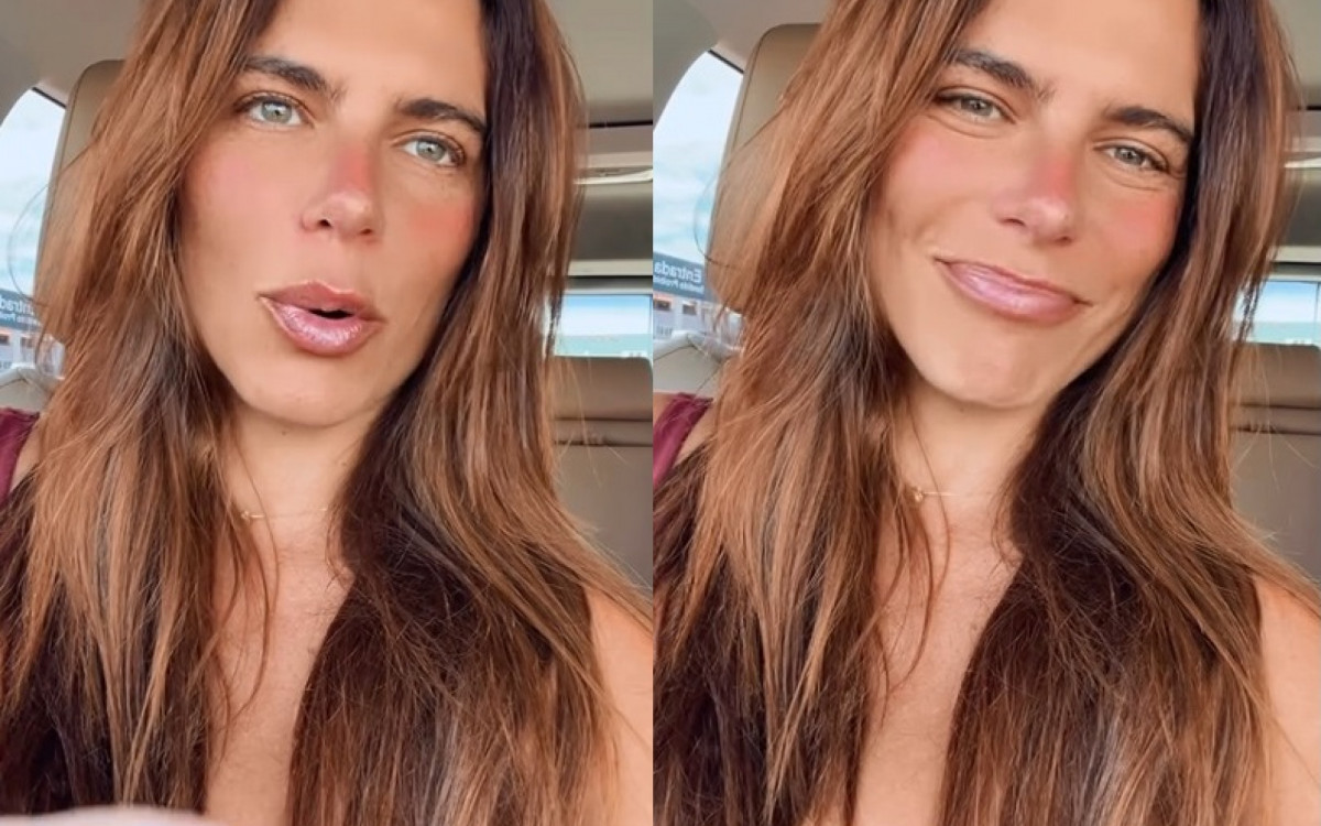 Mariana Goldfarb é criticada por foto de topless e rebate internauta | Celebridades