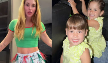 Virginia leva as filhas para ensaio na Grande Rio | Celebridades