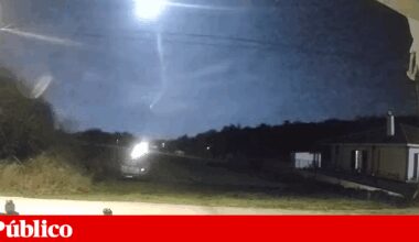 Bola de fogo iluminou os céus de Portugal neste domingo: um bólide “impressionante” | Astronomia