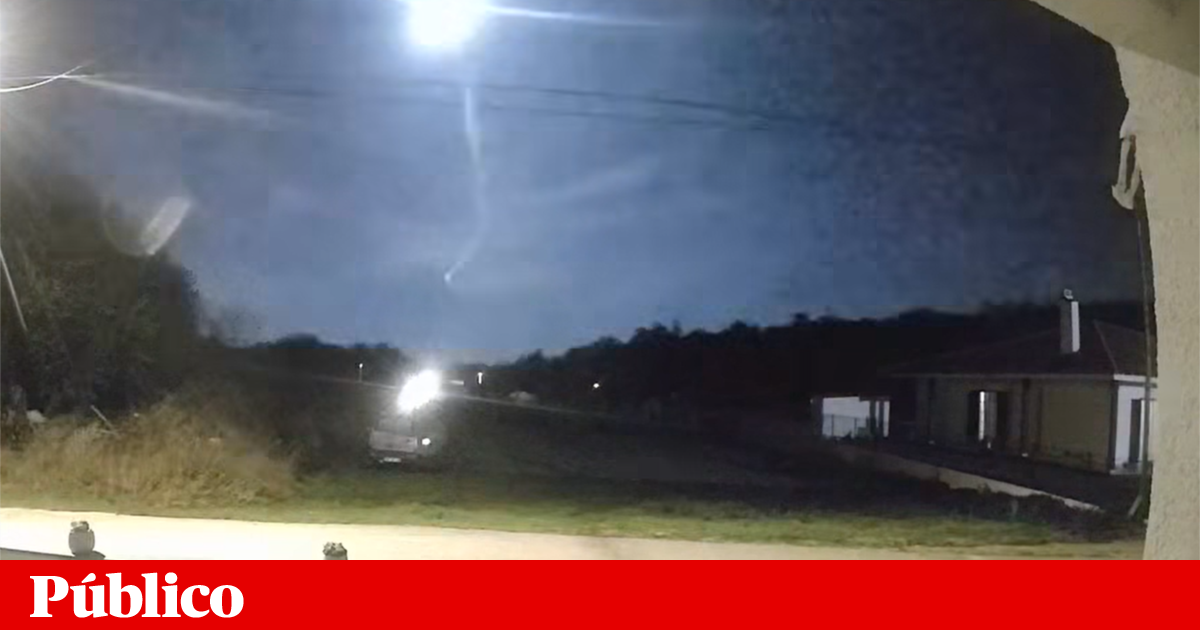 Bola de fogo iluminou os céus de Portugal neste domingo: um bólide “impressionante” | Astronomia