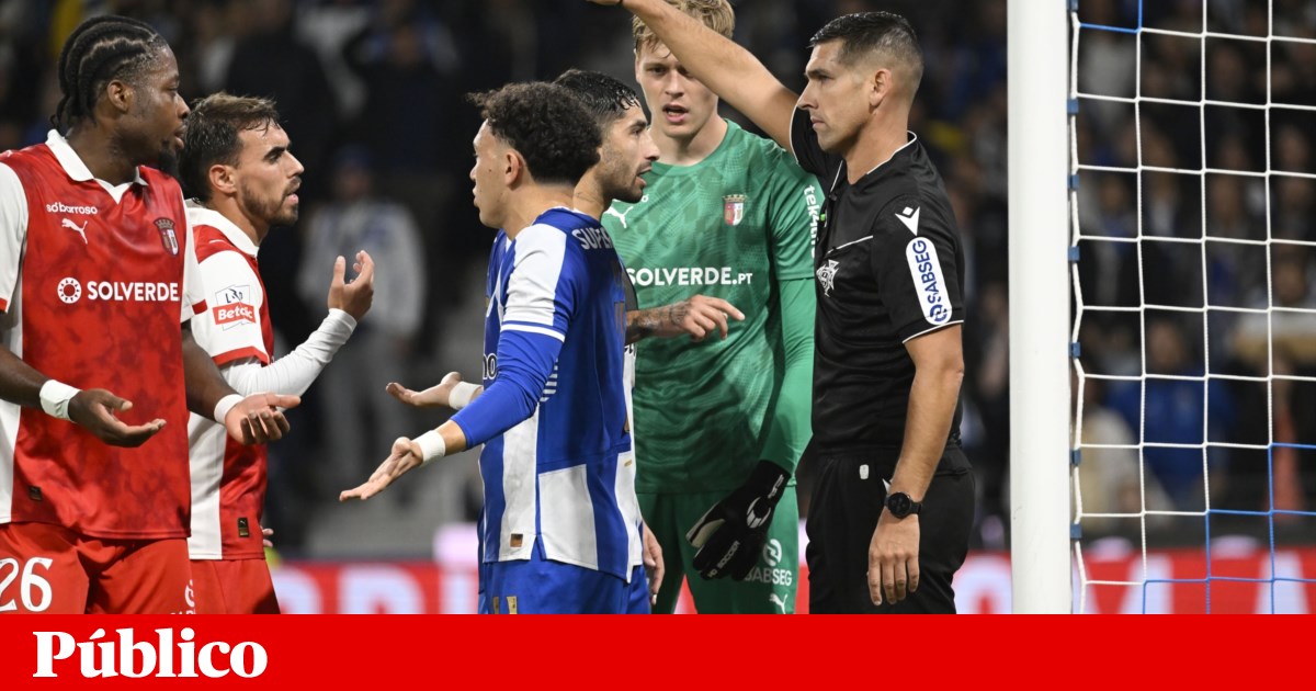 Árbitro acusa FC Porto de tentativa de intimidação no intervalo frente ao Sp. Braga | Futebol