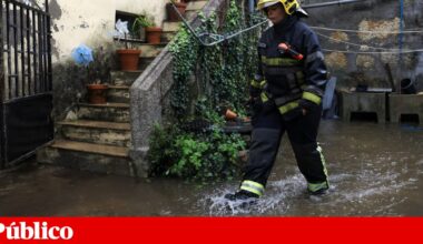 Mau tempo: mais de 20 mil relâmpagos e 150 ocorrências registadas na Protecção Civil | Mau tempo