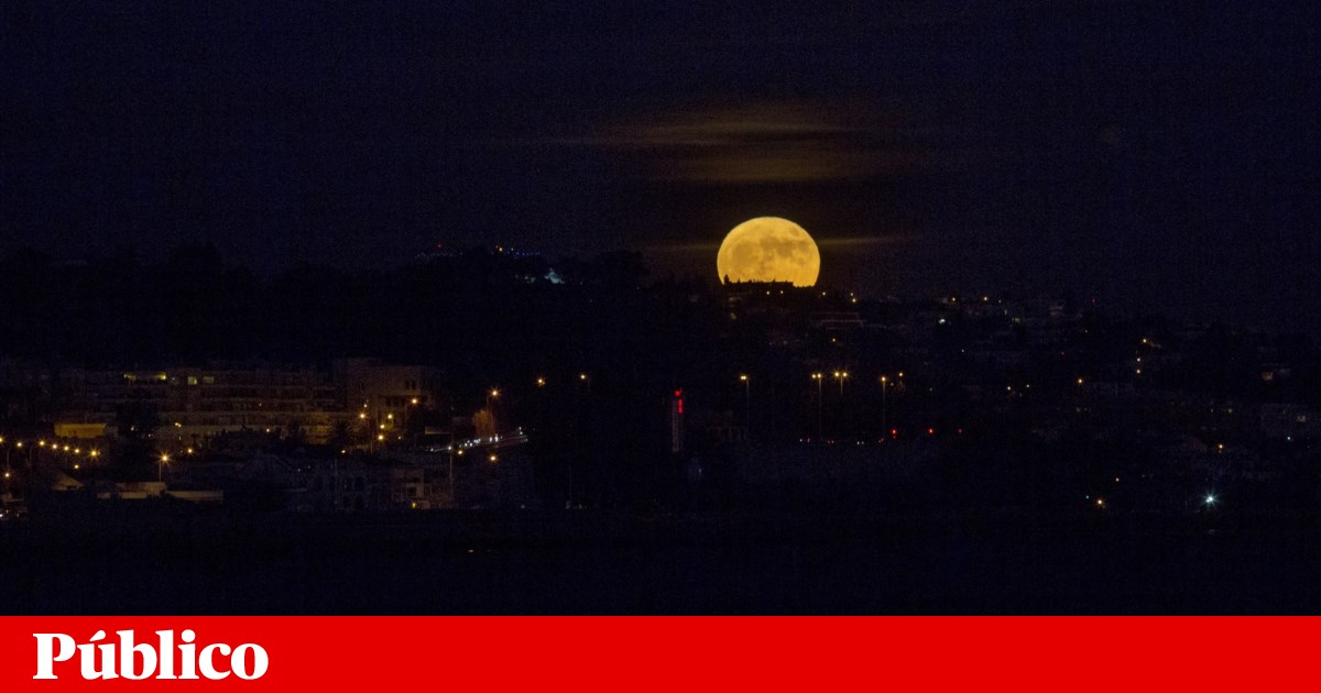Penúltima super-Lua do ano ilumina o céu nesta noite | Astronomia