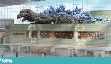 Agora é que Godzilla vai mesmo invadir o Aeroporto Haneda de Tóquio | Japão