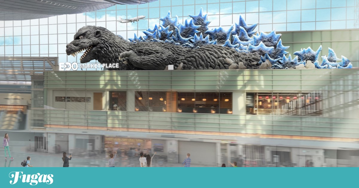 Agora é que Godzilla vai mesmo invadir o Aeroporto Haneda de Tóquio | Japão