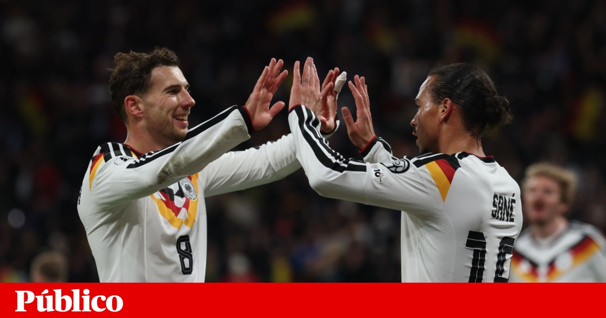 A Alemanha vai ao Mundial – e nem parecia disputa de apuramento | Futebol internacional