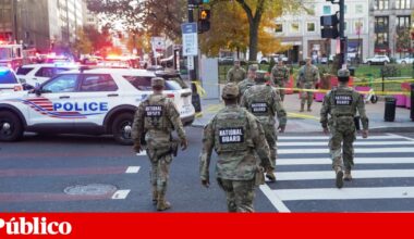 Dois militares da Guarda Nacional baleados em Washington. Casa Branca em confinamento | EUA