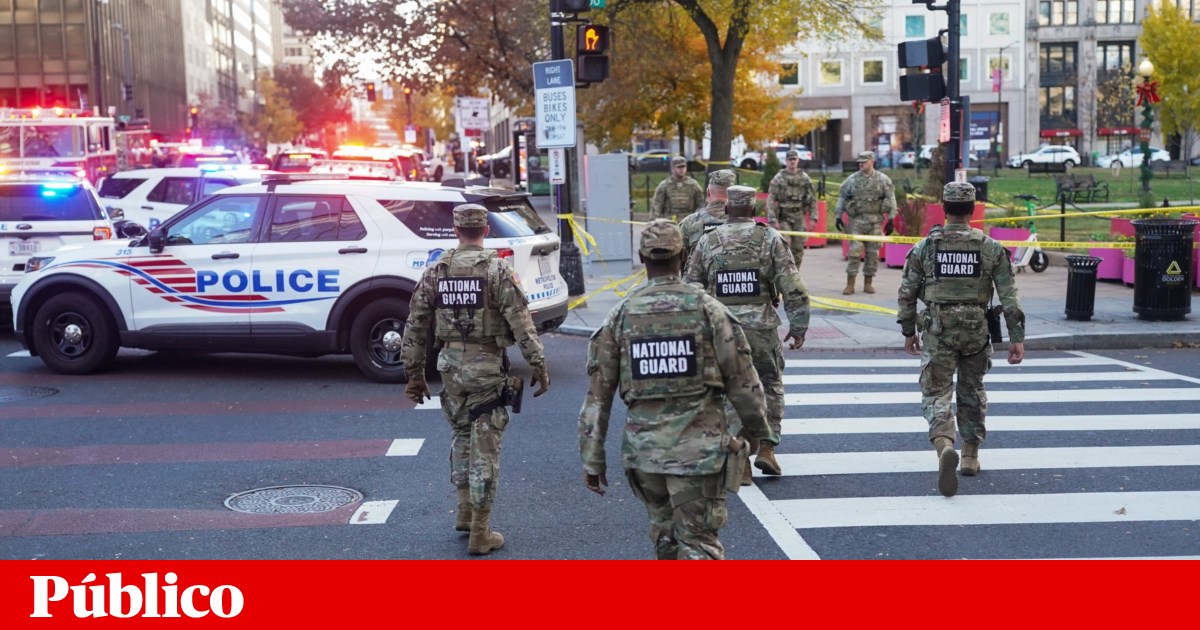 Dois militares da Guarda Nacional baleados em Washington. Casa Branca em confinamento | EUA