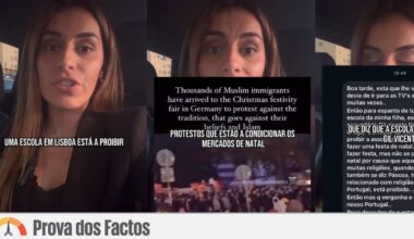 Escola em Lisboa proibiu festa de Natal para alunos? É falso | Falso