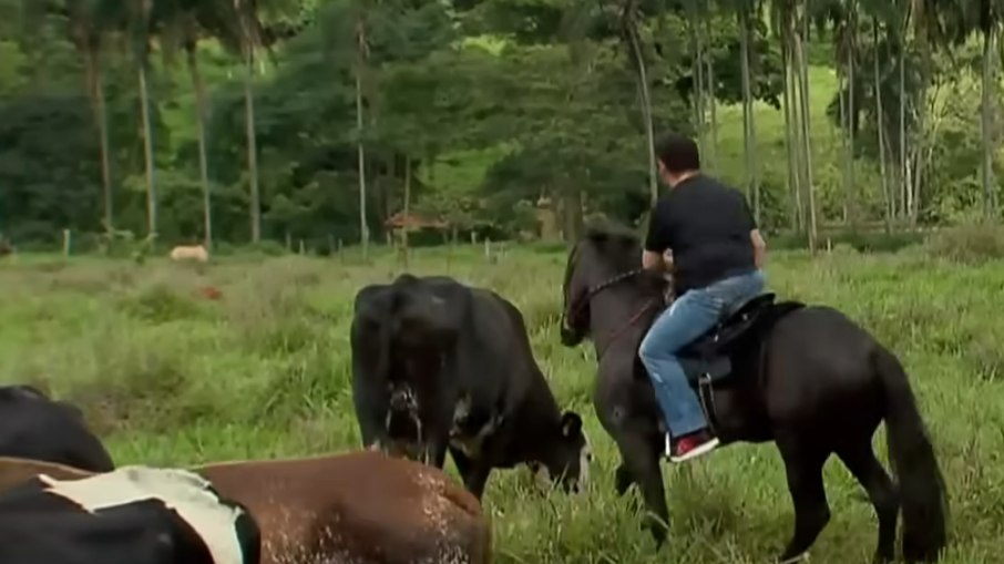 Amado Batista em sua Fazenda