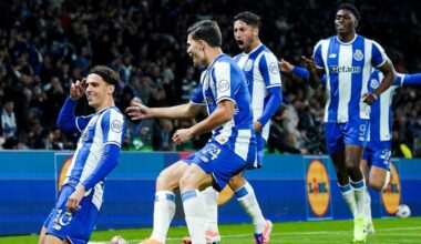 FC Porto vence Nice por 3-0 e regressa aos triunfos na Liga Europa