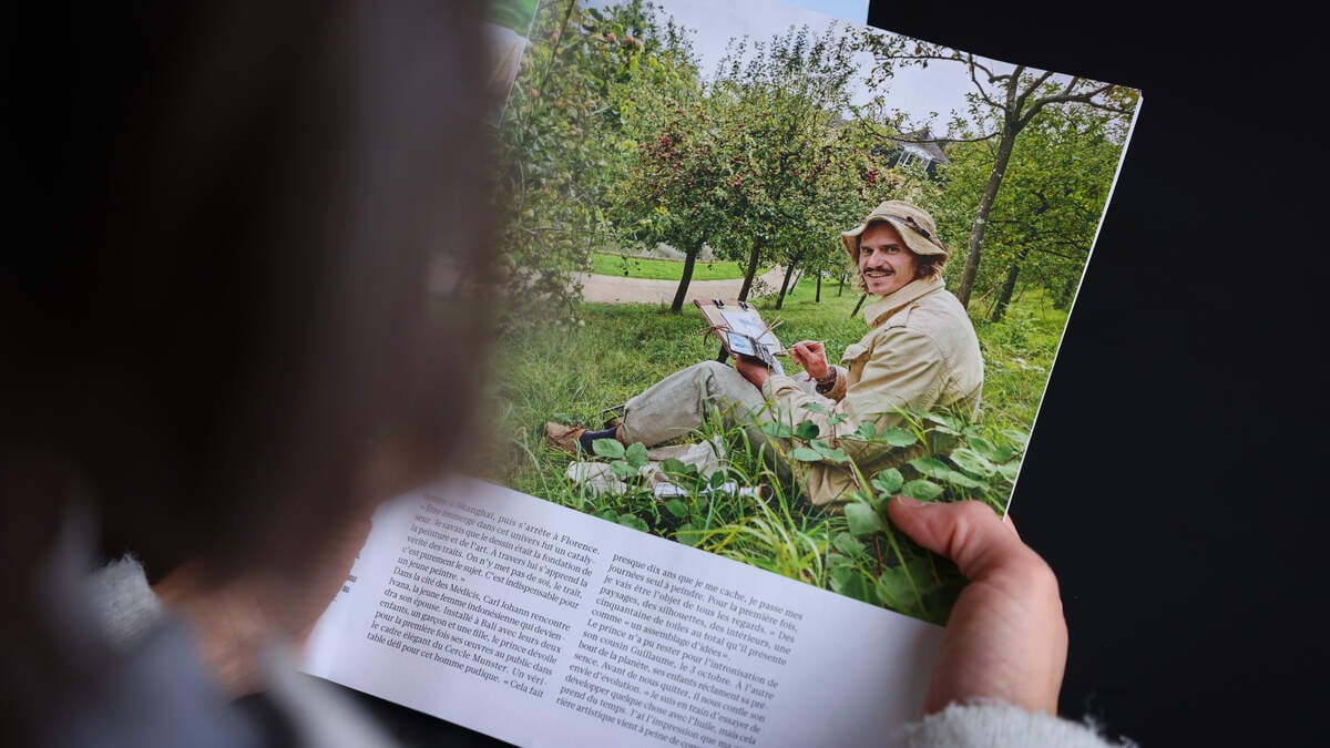 A equipa da Point de Vue sentou-se com o sobrinho do grão-duque Henri num prado, entre macieiras, no bairro de Grund, no Luxemburgo.
