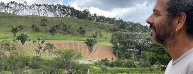 A propriedade do Vale das Palmeiras fica localizada em Teresópolis, na Região Serrana do Rio. São 200 hectares de terra para a prática da agricultura sustentável e orgânica — Foto: Reprodução/Redes sociais